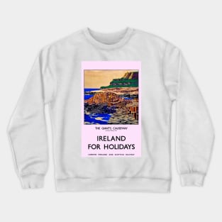 Vintage LMS Giants Causeway Poster Crewneck Sweatshirt